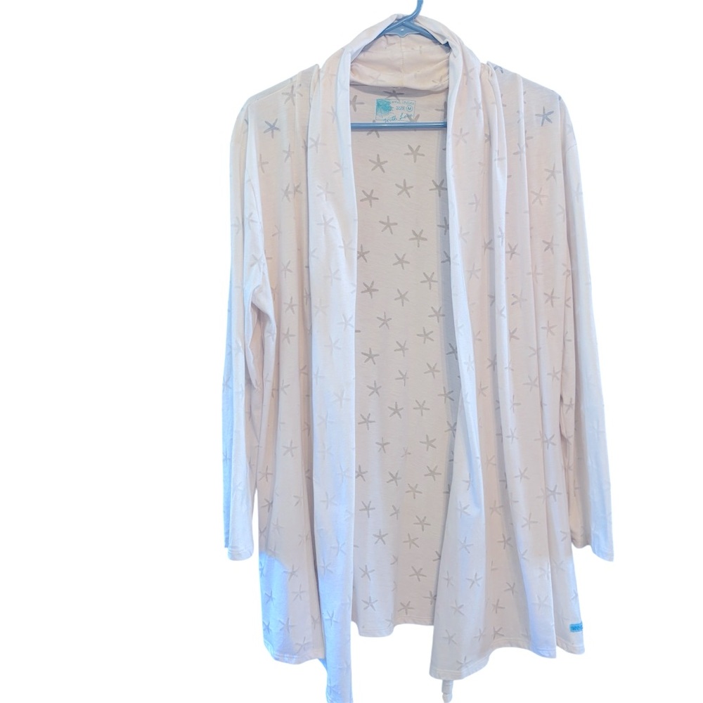 West Indies Starfish Coverup Jacket Women’s M EUC